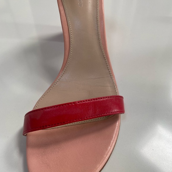 Stuart Weitzman two tone block heel - Picture 5 of 16